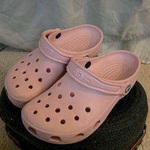 Light Pink Crocs